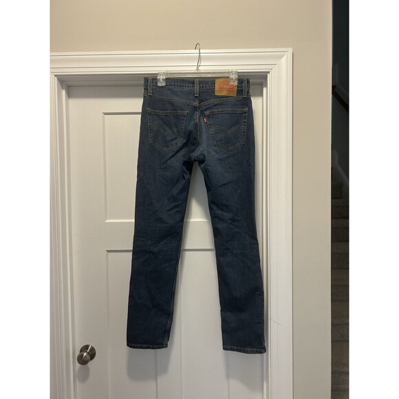 Levis 511 Jeans Mens Size 32x32 Blue Denim Slim Fit Stretch Tapered Leg Classic - Picture 6 of 6
